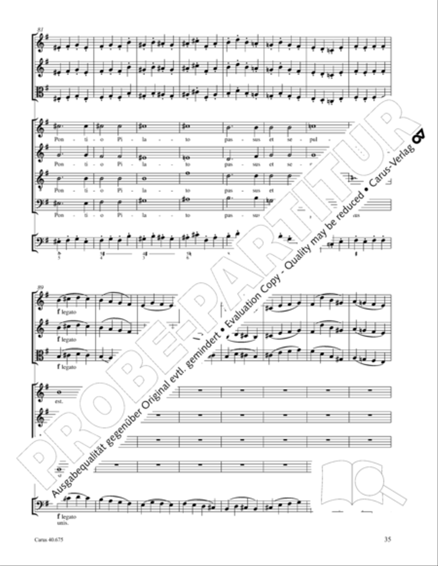 Mass in G Major STB scores gallery preview page 48