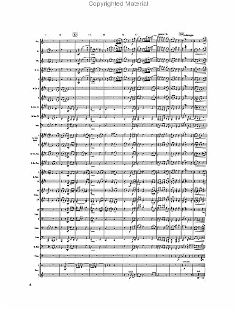Jerusalem Concert Band scores gallery preview page 3