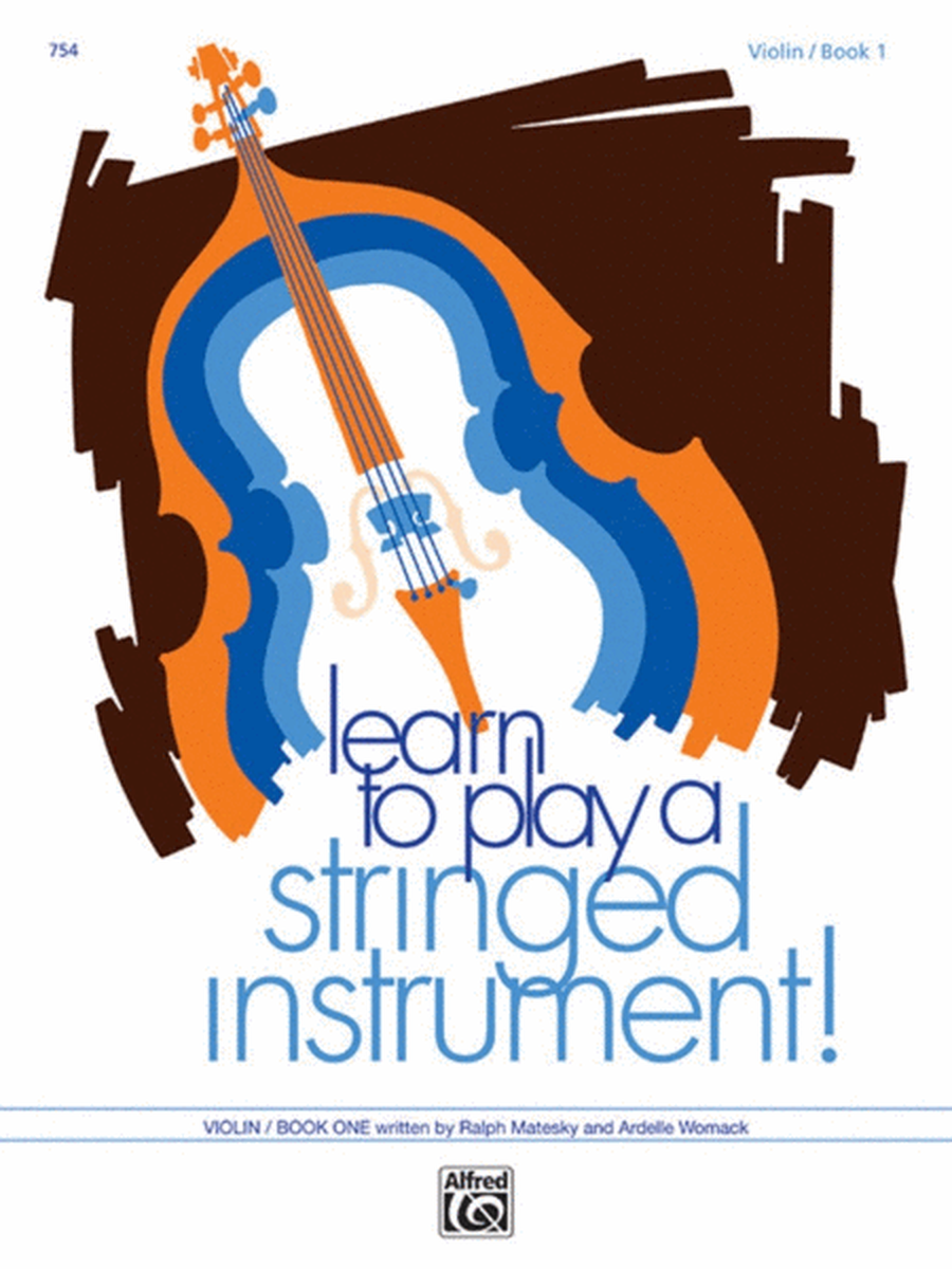 Learn To Play A Stringed Inst Book 1 Vln