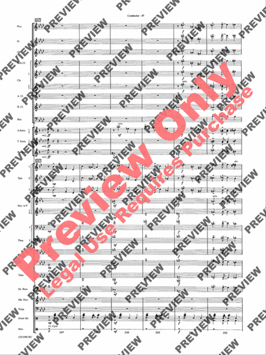 In the Miller Mood In the Miller Mood Concert Band scores gallery preview page 50