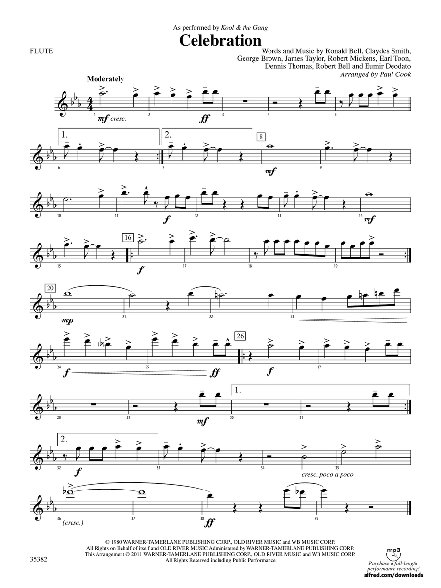 Celebration: Flute