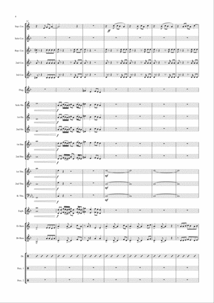 Toxic Brass Band scores gallery preview page 4