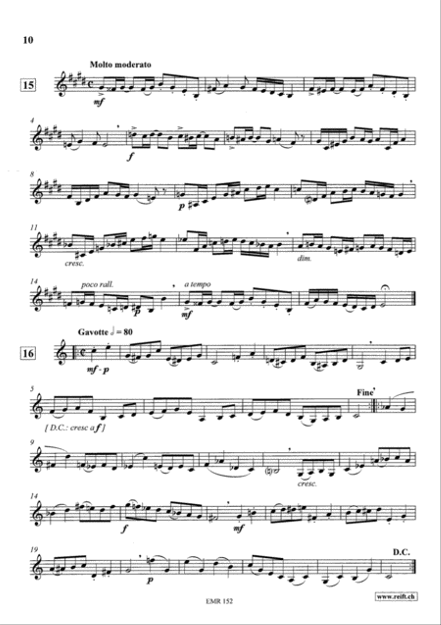 Technical & Melodic Studies Vol. 4 Trumpet scores gallery preview page 10