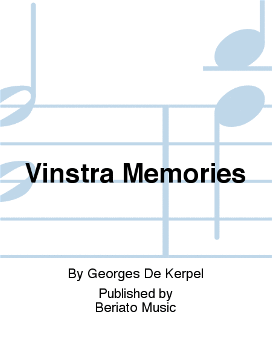 Vinstra Memories Vinstra Memories Piano Accompaniment scores gallery preview page 1