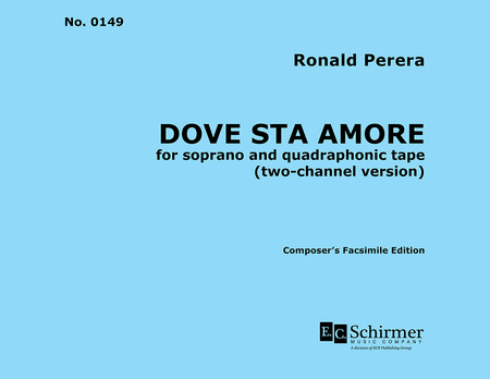 Dove sta amore (Score) image number null