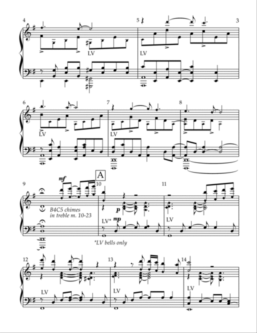 The Winner Takes It All The Winner Takes It All Handbell Choir scores gallery preview page 3