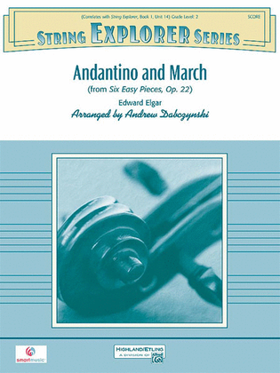 Book cover for Andantino and March