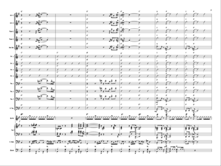 Bone Collection Jazz Ensemble scores gallery preview page 13
