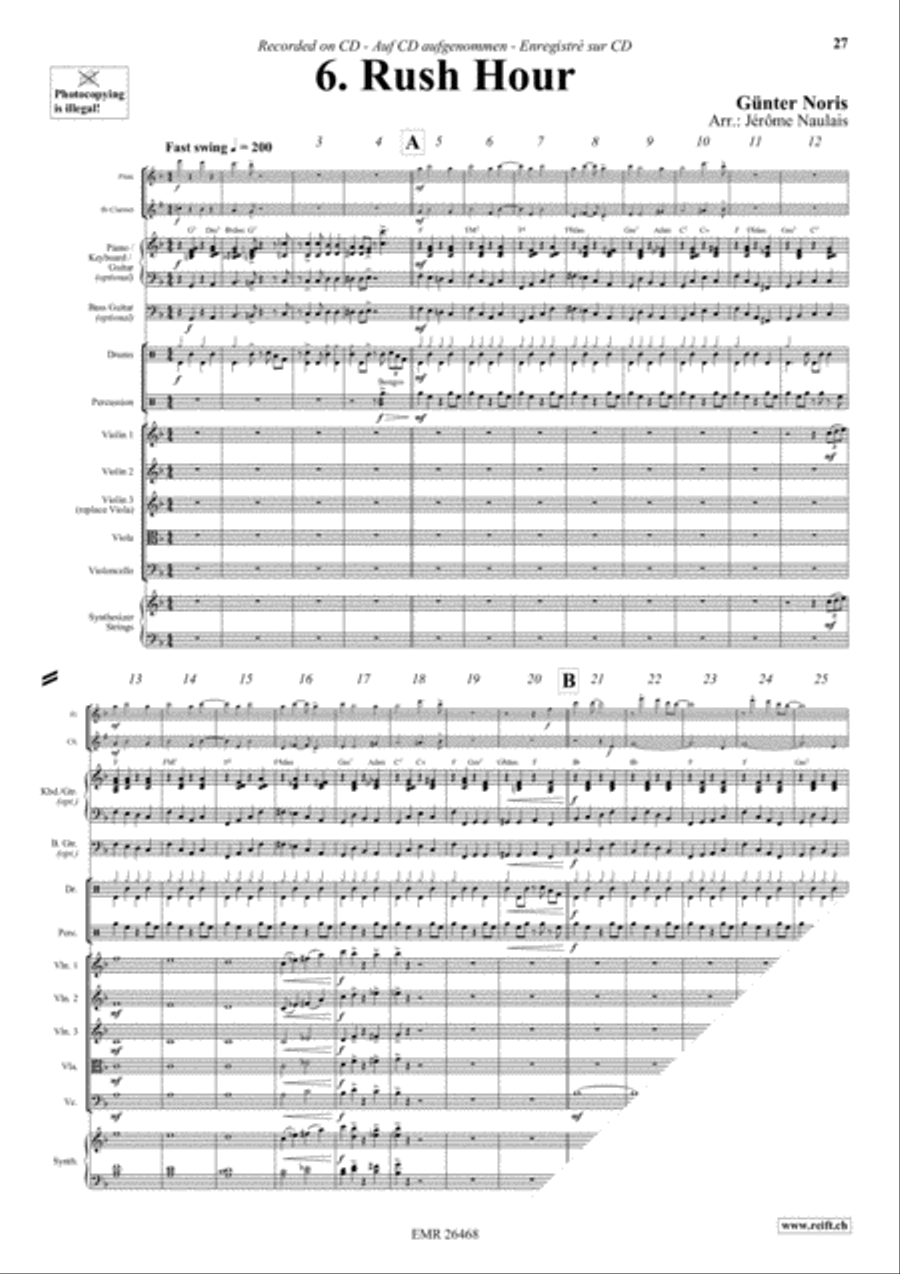 Let's Dance Volume 4 Woodwind Ensemble scores gallery preview page 8