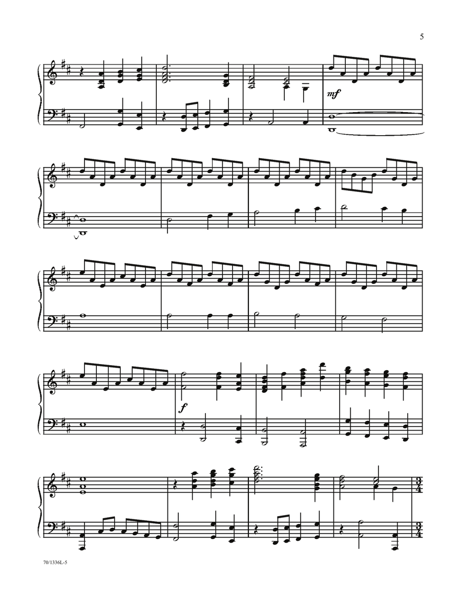 Hymn Medleys of the Faith for Piano (Digital Download) Piano scores gallery preview page 2
