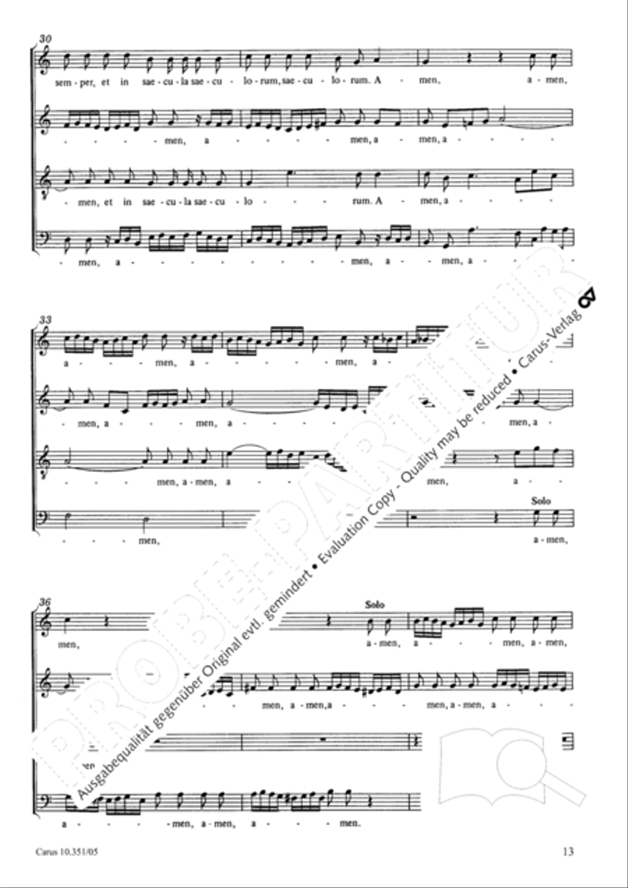 Magnificat 4-Part scores gallery preview page 14