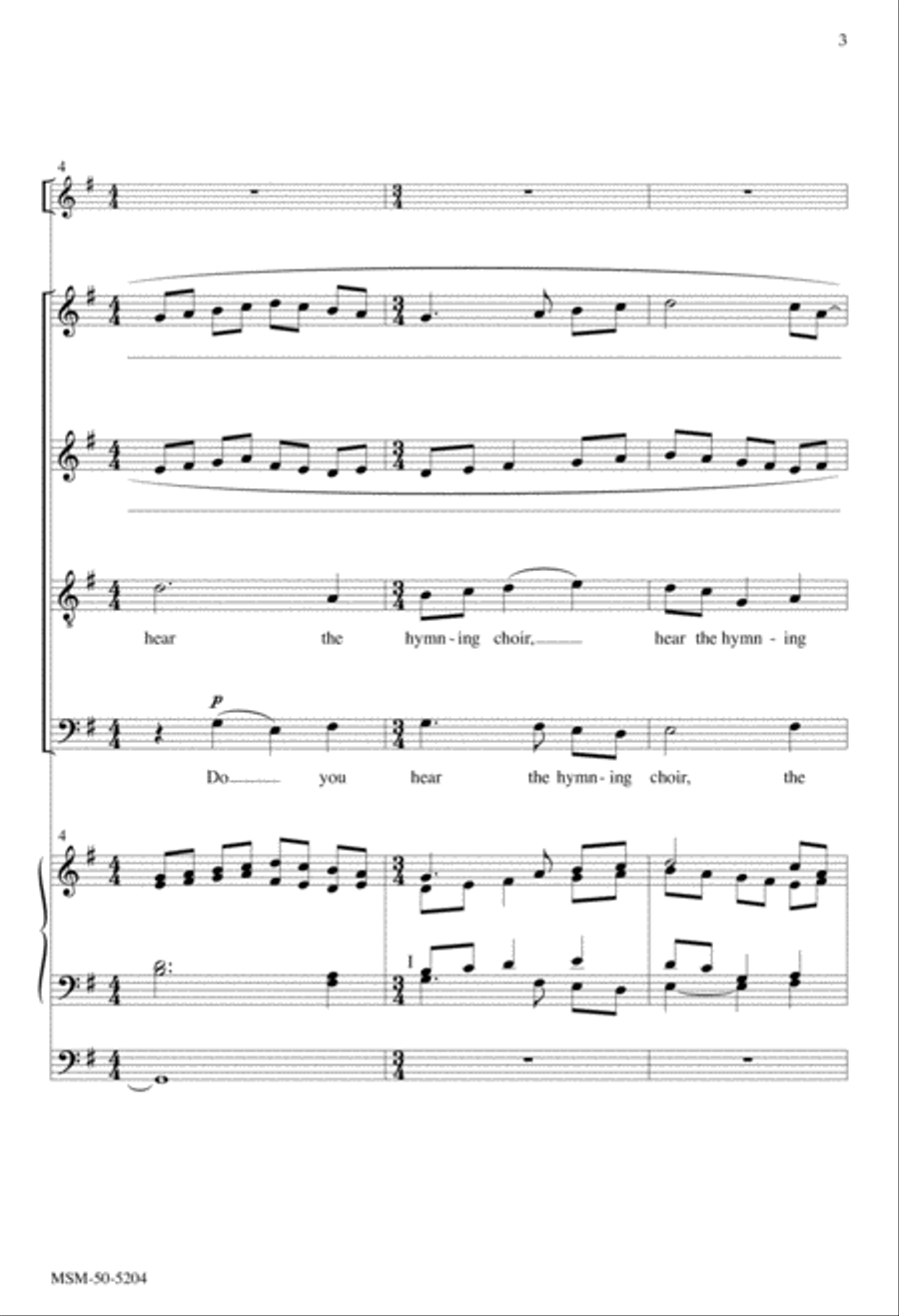 Eternal Praise 4-Part scores gallery preview page 3