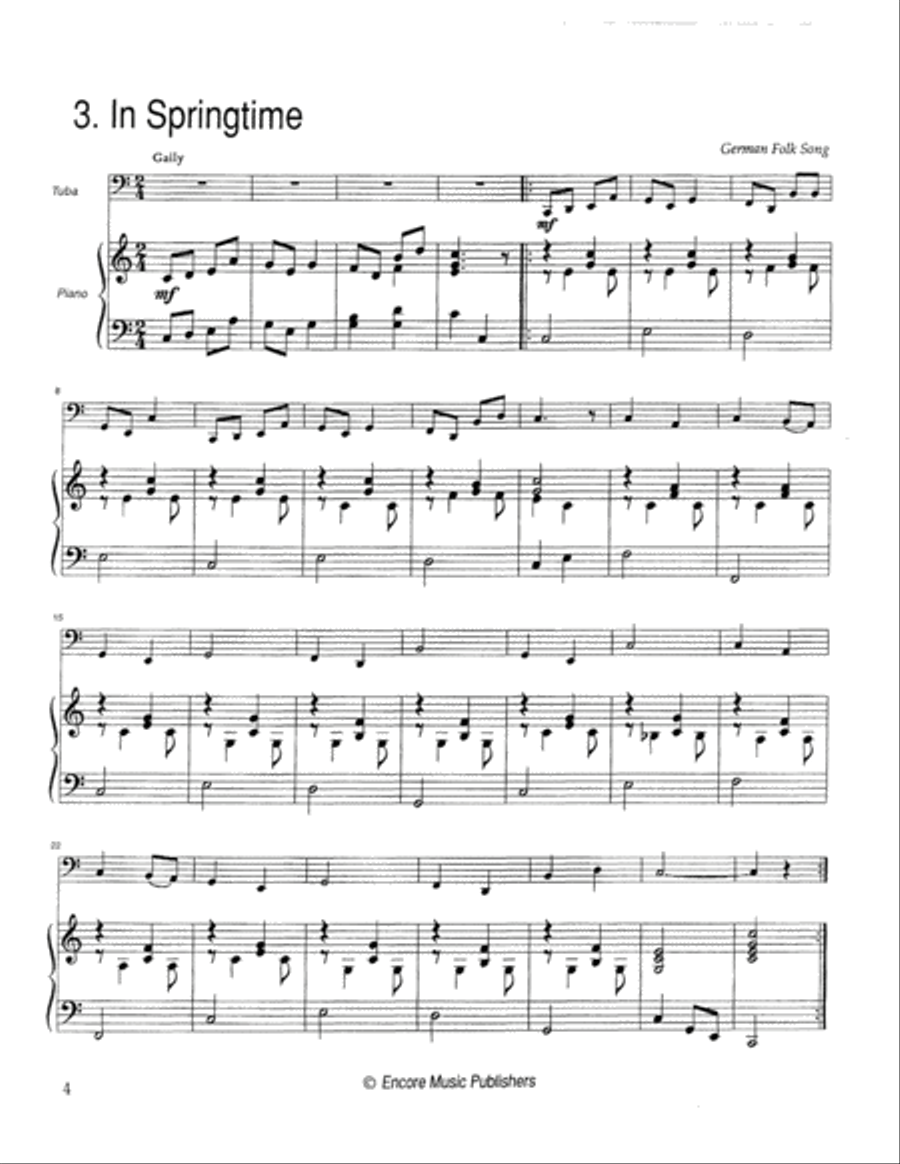 Solos from the Classics Tuba scores gallery preview page 5