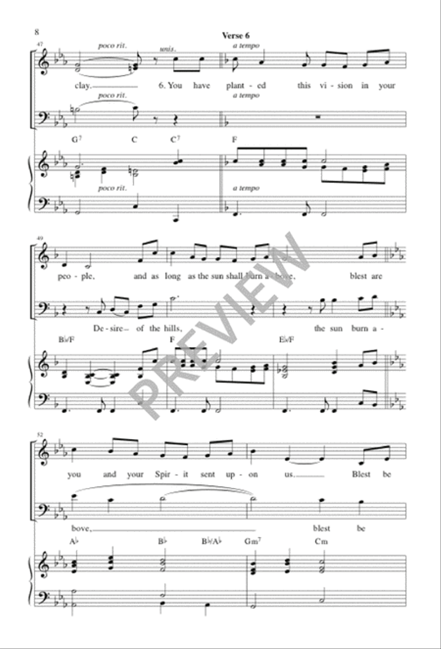 The Wilderness Awaits You 3-Part scores gallery preview page 8