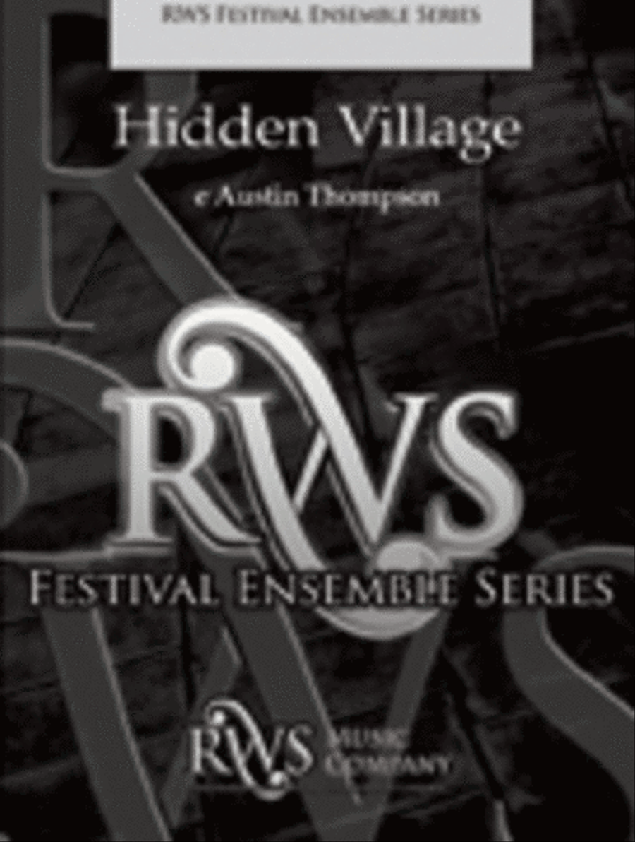 Hidden Village Hidden Village Percussion Ensemble scores gallery preview page 1