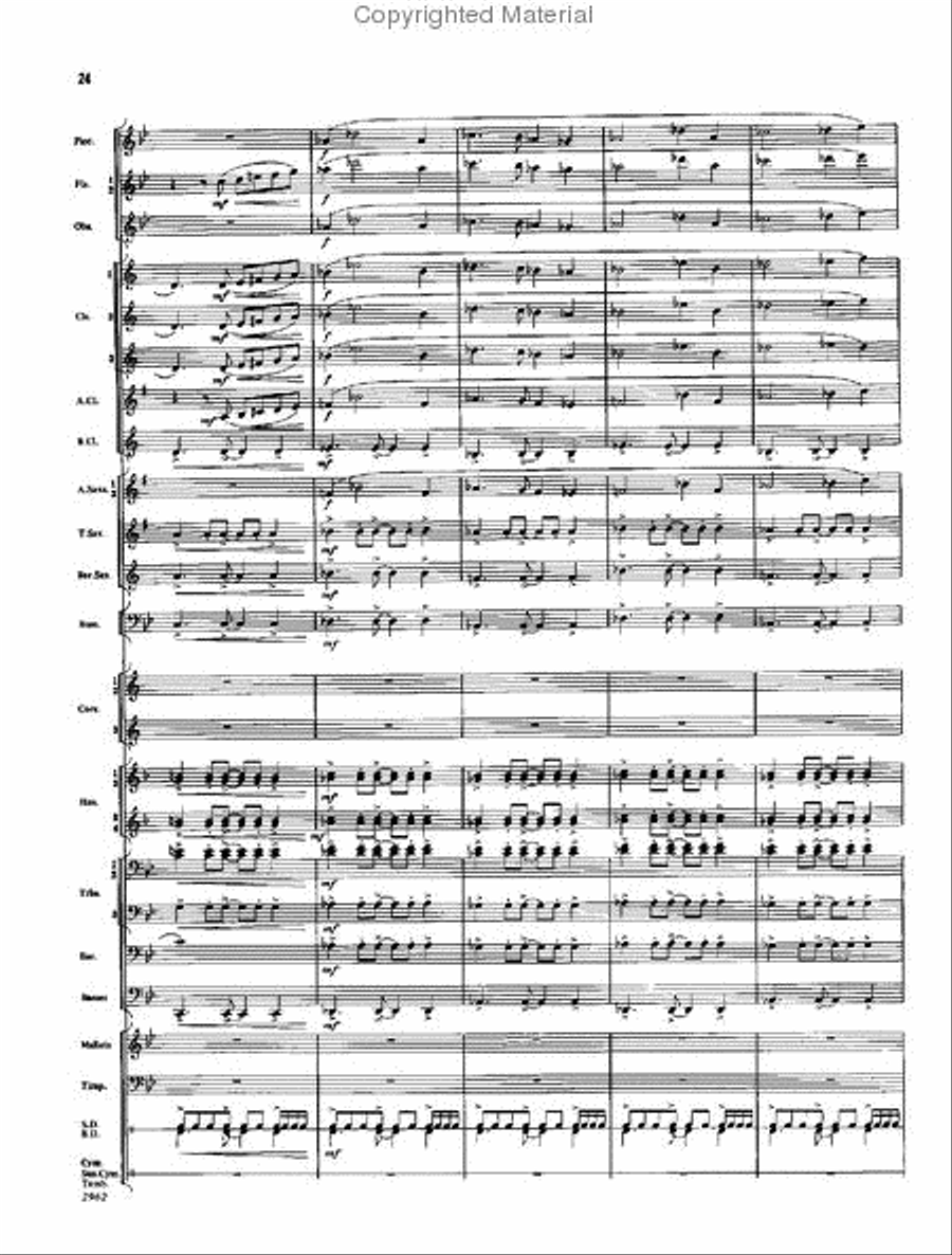 Invicta Concert Band scores gallery preview page 25
