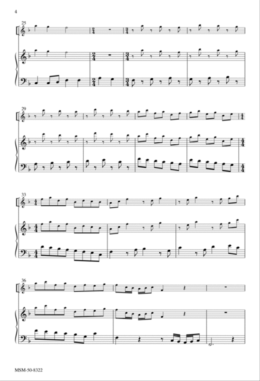 All Who Hunger, Gather Gladly 3-Part scores gallery preview page 4