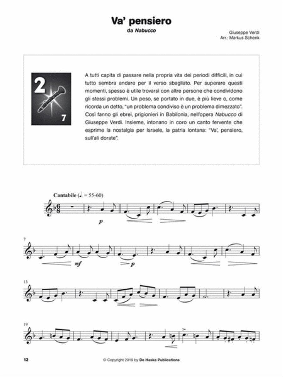 Ascolta, leggi & suona - Incontra l'opera Clarinet Solo scores gallery preview page 2