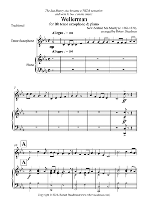 Wellerman (Tenor Saxophone & Piano)