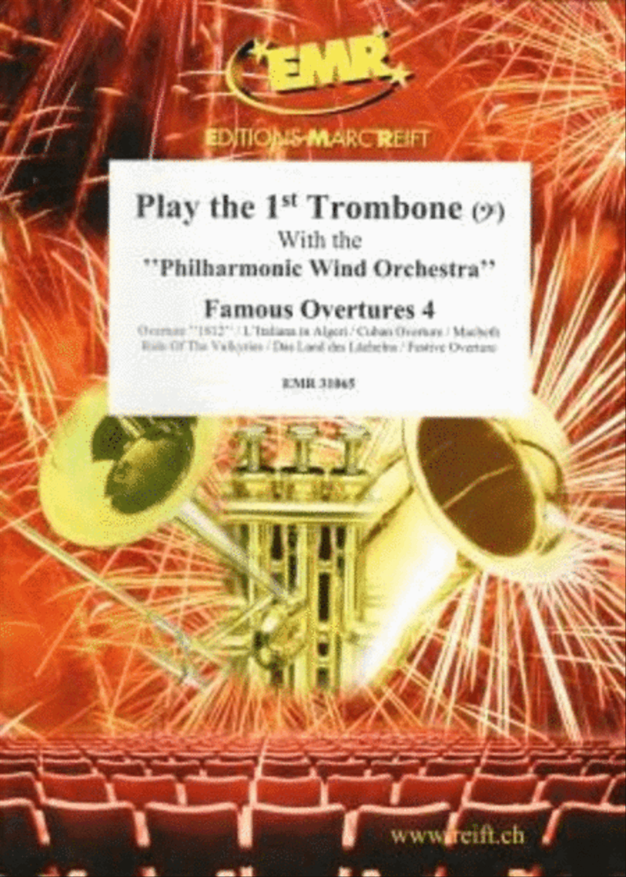 Play The 1st Trombone With The Philharmonic Wind Orchestra Concert Band scores gallery preview page 1