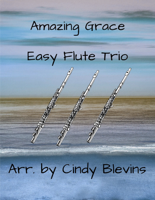 Book cover for Amazing Grace, Easy Flute Trio