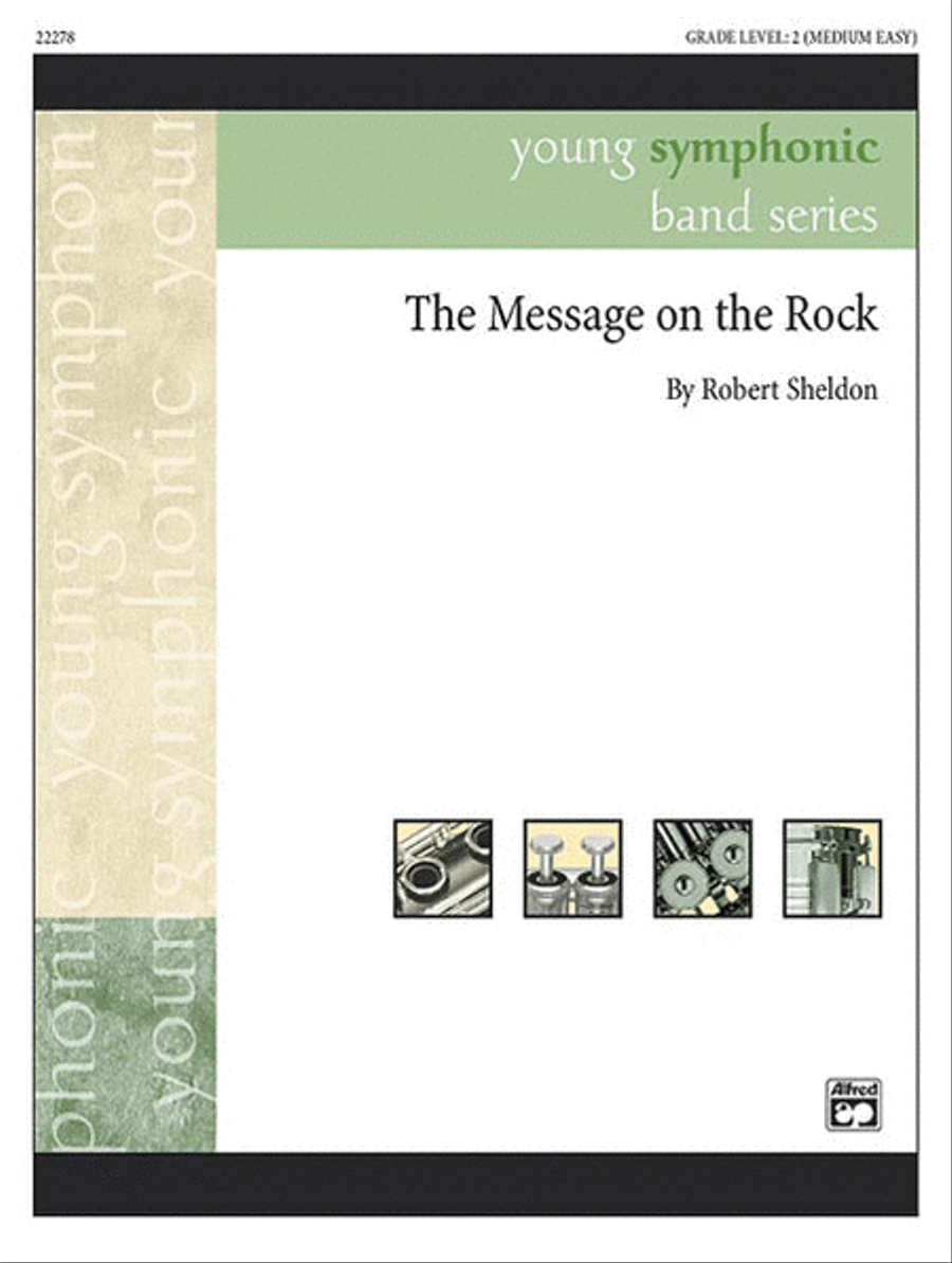 The Message on the Rock Concert Band scores gallery preview page 1