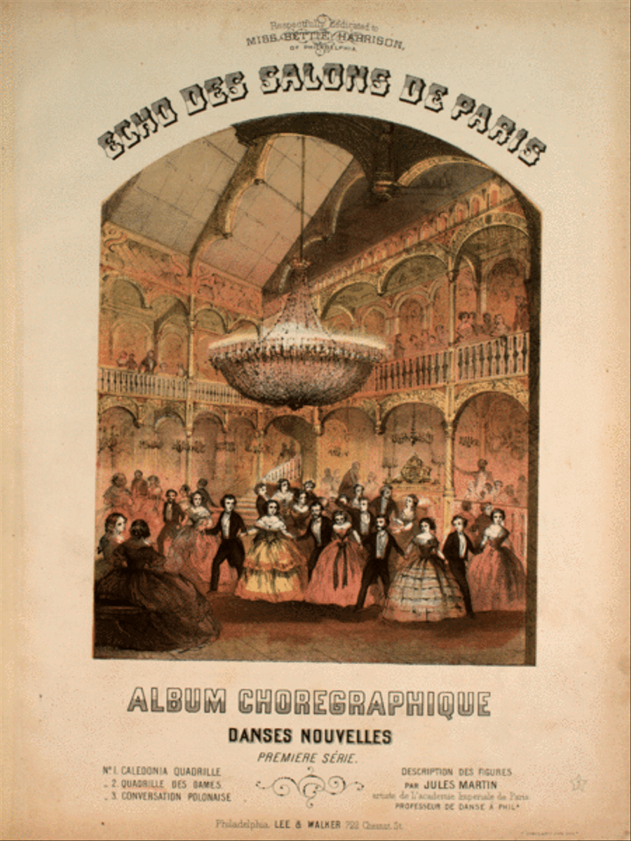 Quadrille Des Dames Piano Solo scores gallery preview page 1