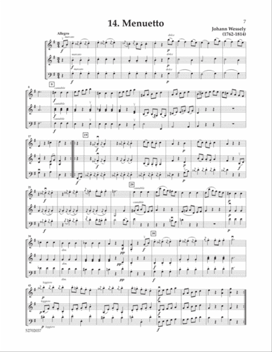 The String Trio: Vol. I(b) String Trio scores gallery preview page 6