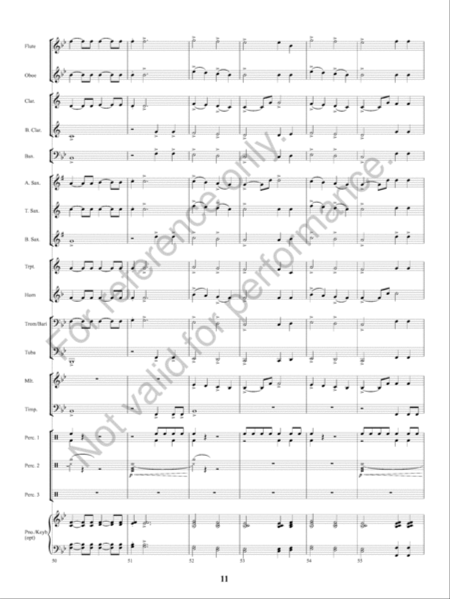 Blazon! Blazon! Concert Band scores gallery preview page 12