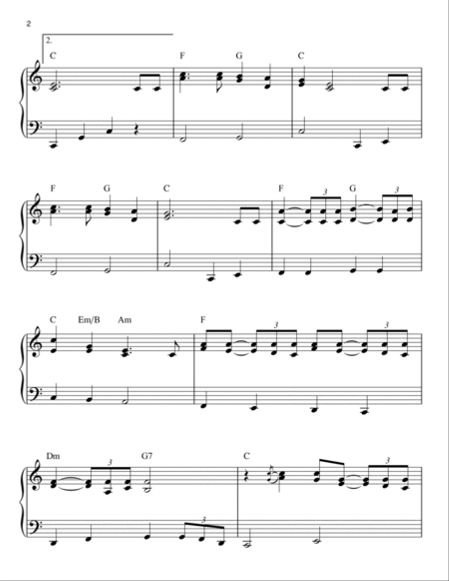 Last Date Easy Piano scores gallery preview page 2