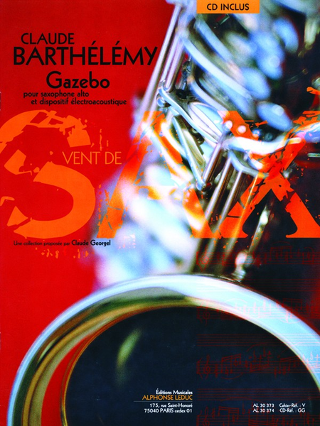 Gazebo - Saxophone Mib Avec CD