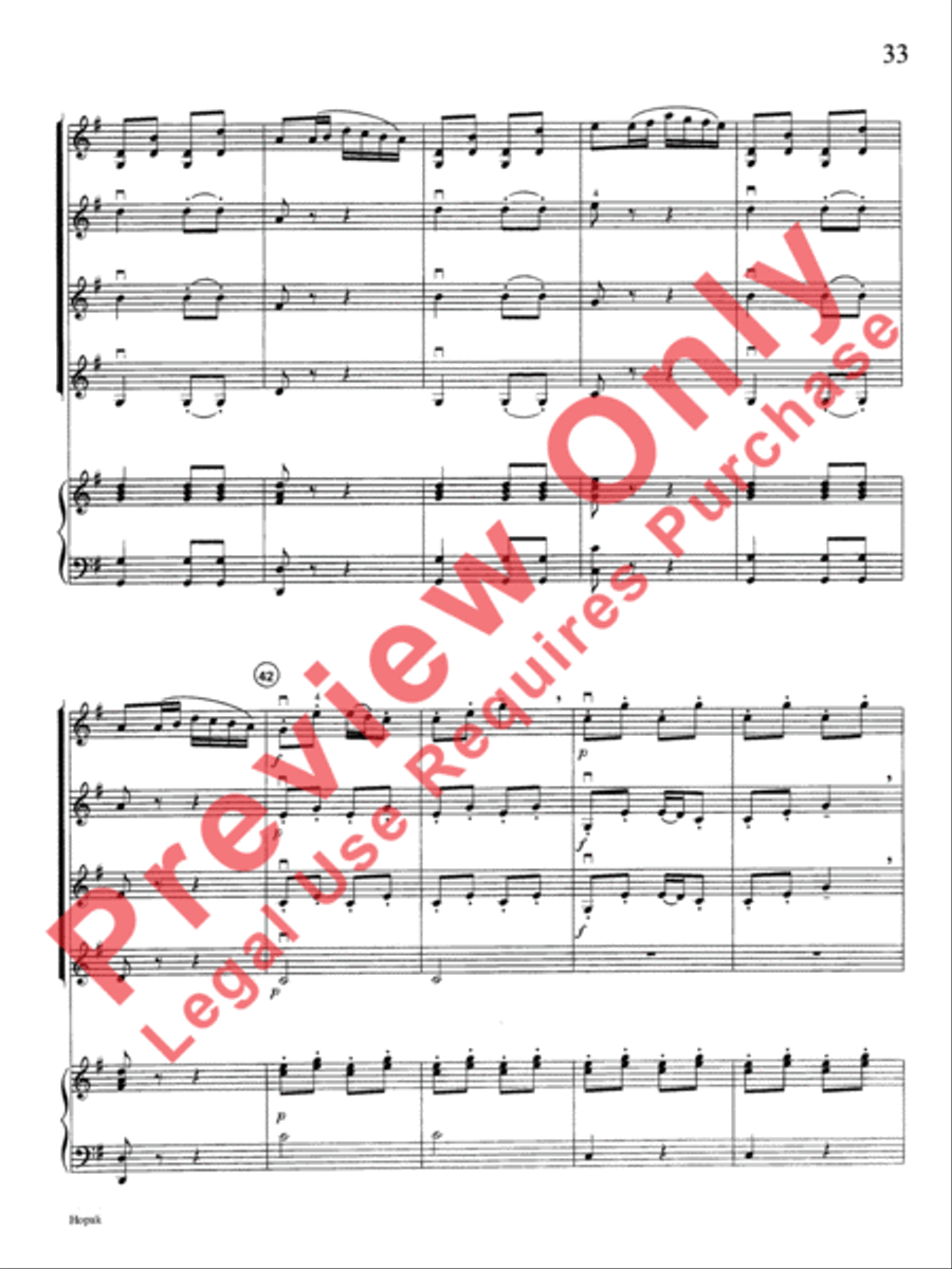 Highland/Etling Violin Quartet Series: Book 2