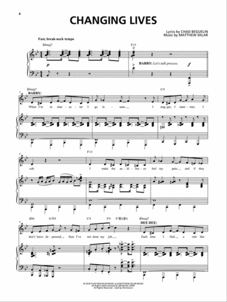 The Prom Voice scores gallery preview page 5