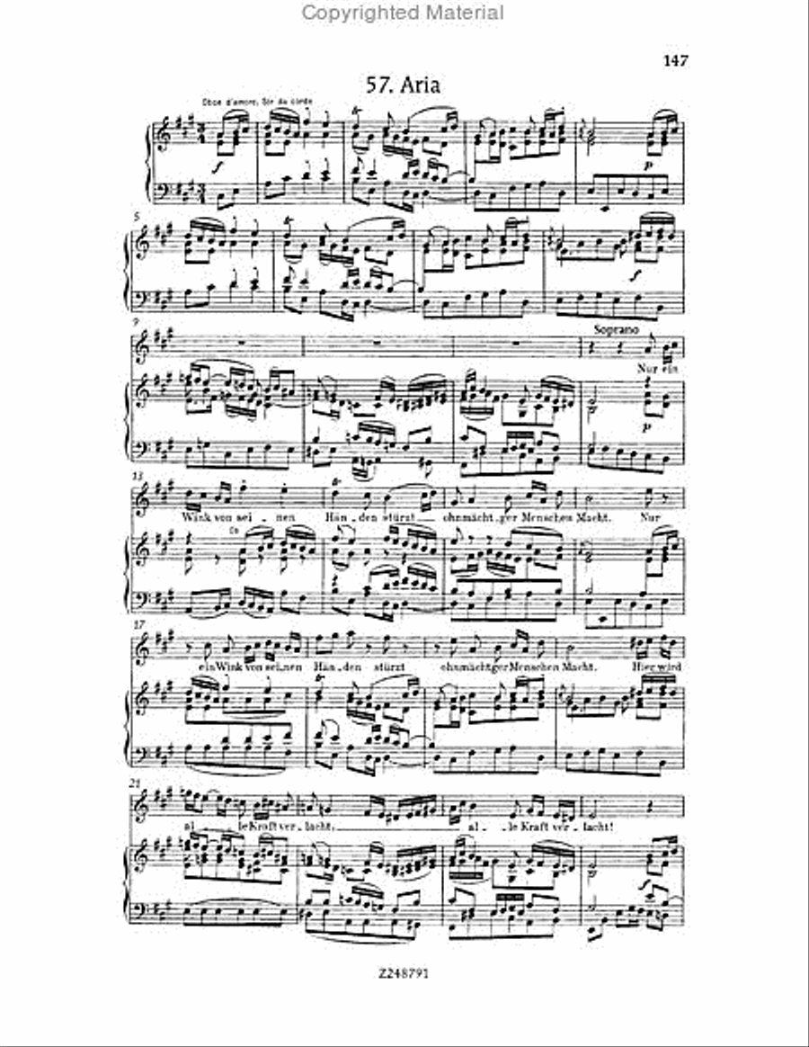 Christmas Oratorio, BWV 248 Choir scores gallery preview page 146