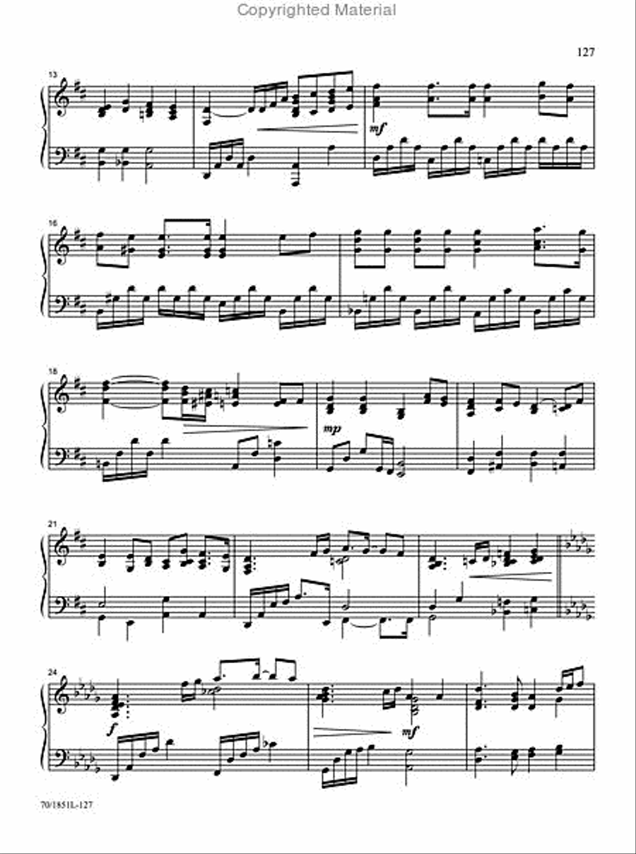 Hymn Tunes A to Z Piano Solo scores gallery preview page 3