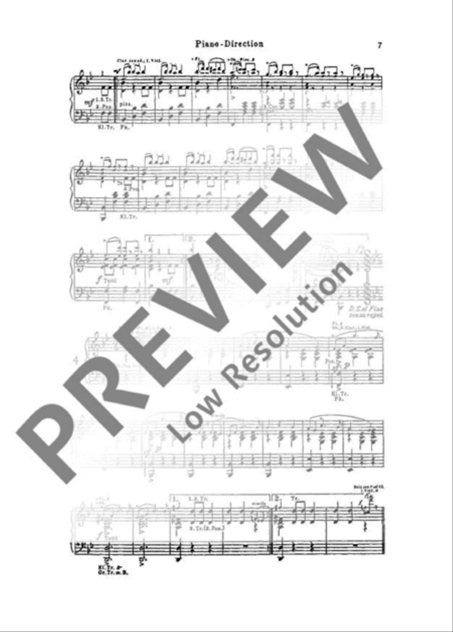 Geschichten aus dem Wienerwald Orchestra scores gallery preview page 8