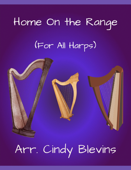 Home On the Range, for Lap Harp Solo image number null