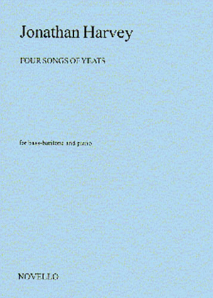 Book cover for Jonathan Harvey: Four Songs Of Yeats