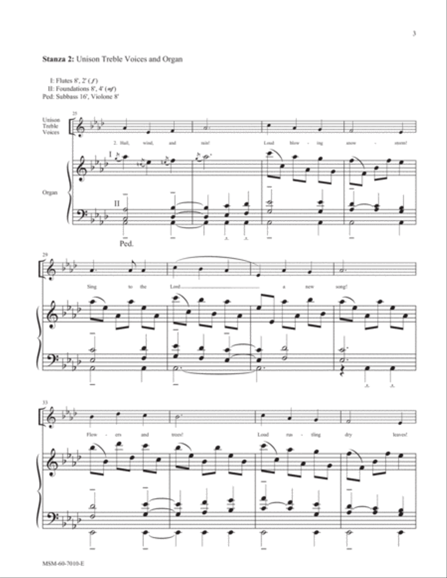 Earth and All Stars Earth and All Stars Choir scores gallery preview page 3