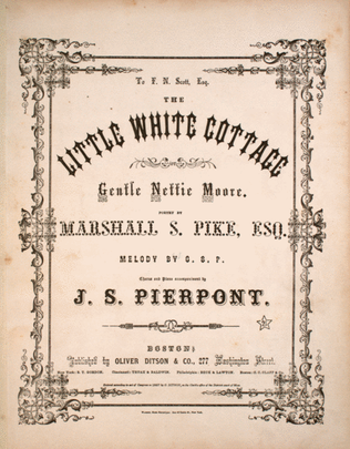 The Little White Cottage, or, Gentle Nettie Moore