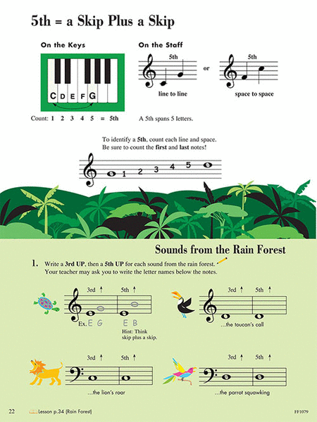 Piano Adventures Level 1 - Performance Book (2nd Edition) by Nancy Faber -  Piano Method - Sheet Music