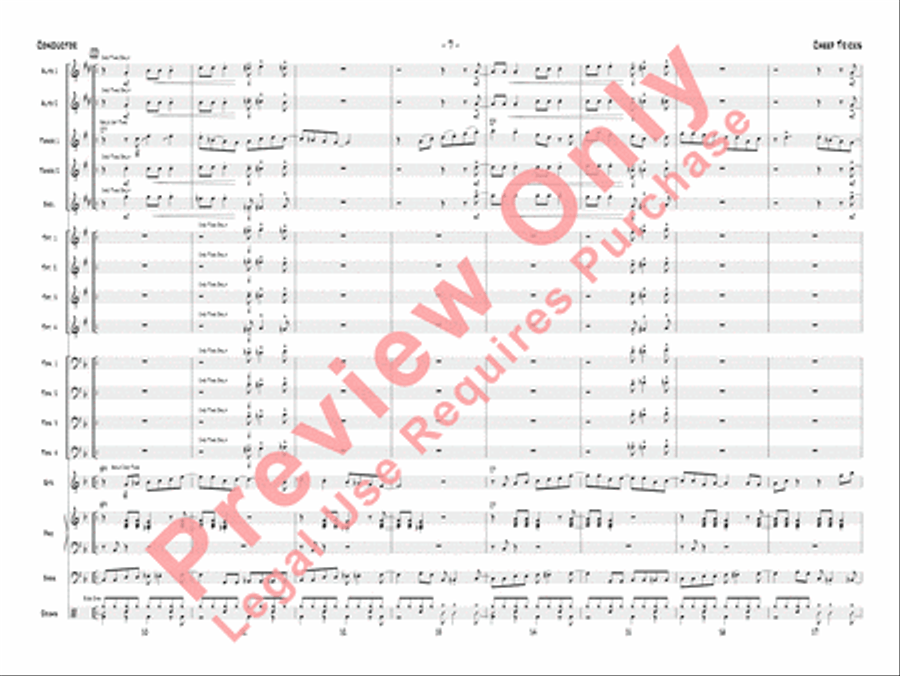 Cheep Tricks Cheep Tricks Jazz Ensemble scores gallery preview page 10