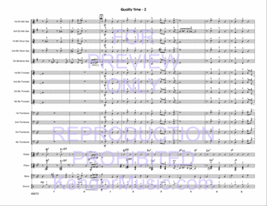 Quality Time Jazz Ensemble scores gallery preview page 3