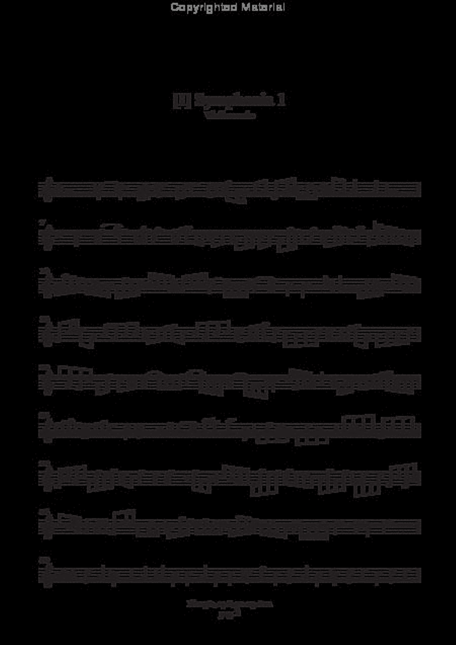 Symphoniae op.3 (Antwerpen, 1649) Basso Continuo scores gallery preview page 4