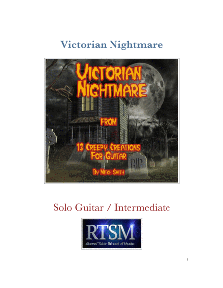 Victorian Nightmare from 13 creepy Creations for Guitar image number null