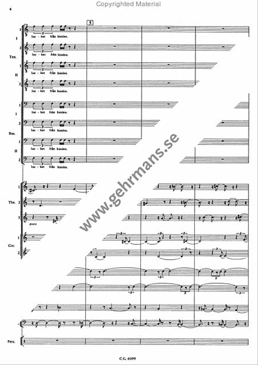 Solsignaler Men's Choir scores gallery preview page 3