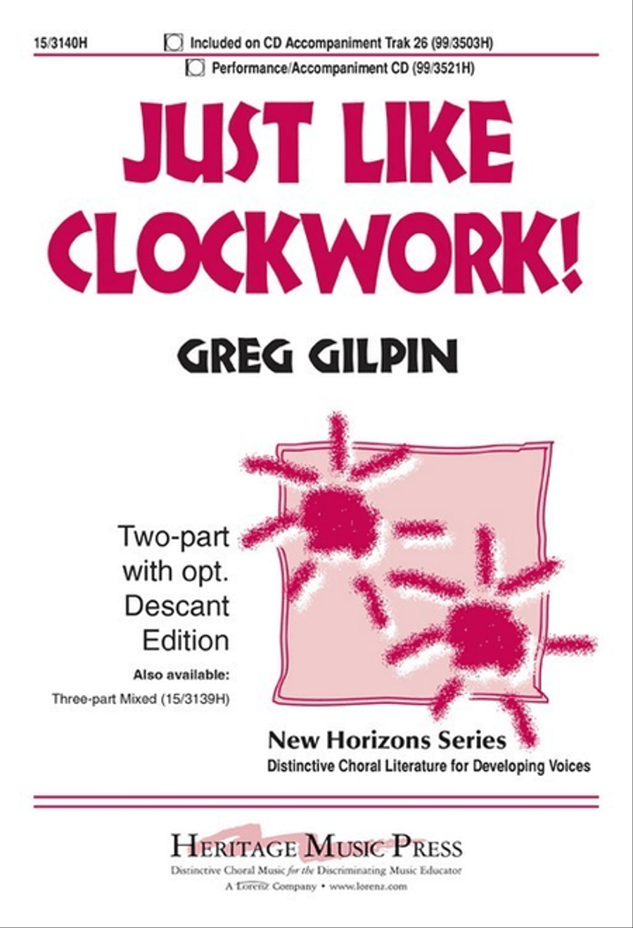 Just Like Clockwork! 2-Part scores gallery preview page 1