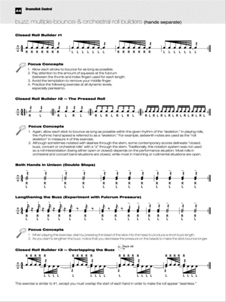 Drumstick Control Drumstick Control Percussion scores gallery preview page 3