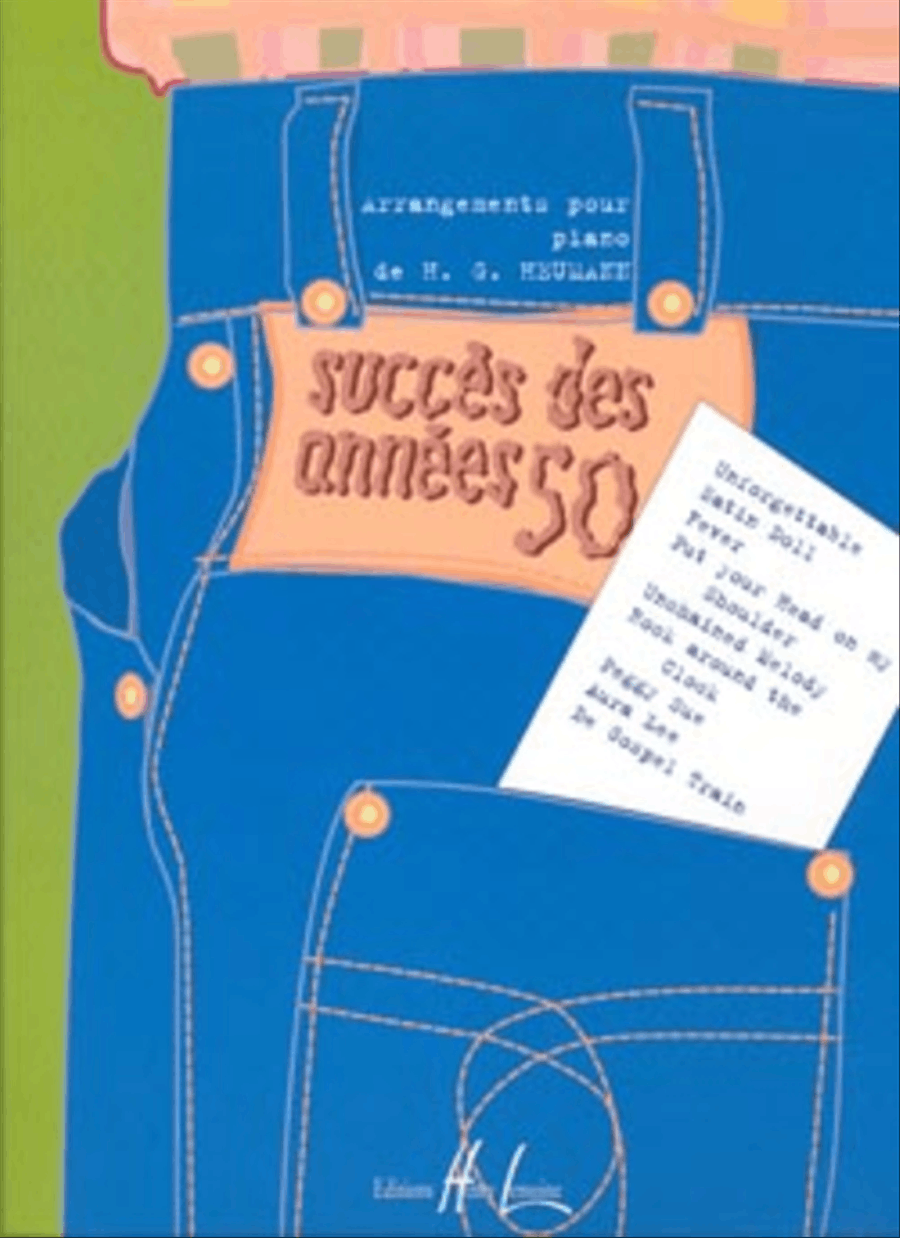 Succes Des Annees 50 Piano scores gallery preview page 1