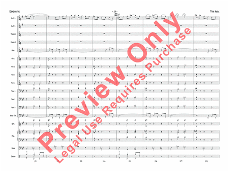 This Here (Dis Here) Jazz Ensemble scores gallery preview page 17